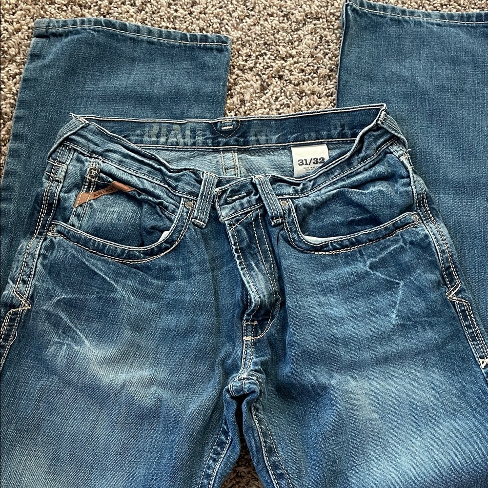 Ariat Men's Medium Blue Bootcut Jeans